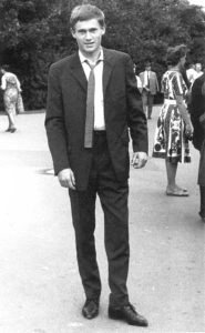 Horst Köhler as a student (photo: private)